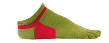 Load image into Gallery viewer, &lt;transcy&gt;Sneaker socks 5 fingers / olive 21 ~ 23cm&lt;/transcy&gt;
